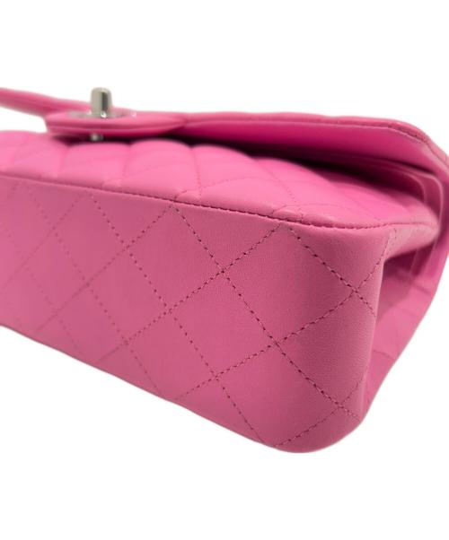 CHANEL（シャネル）CHANEL (シャネル) マトラッセ25　Wフラップチェーンショルダーバッグ ピンク サイズ:25の古着・服飾アイテム