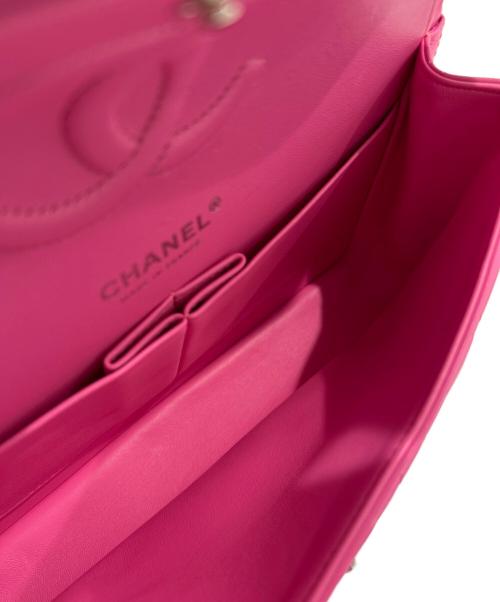 CHANEL（シャネル）CHANEL (シャネル) マトラッセ25　Wフラップチェーンショルダーバッグ ピンク サイズ:25の古着・服飾アイテム
