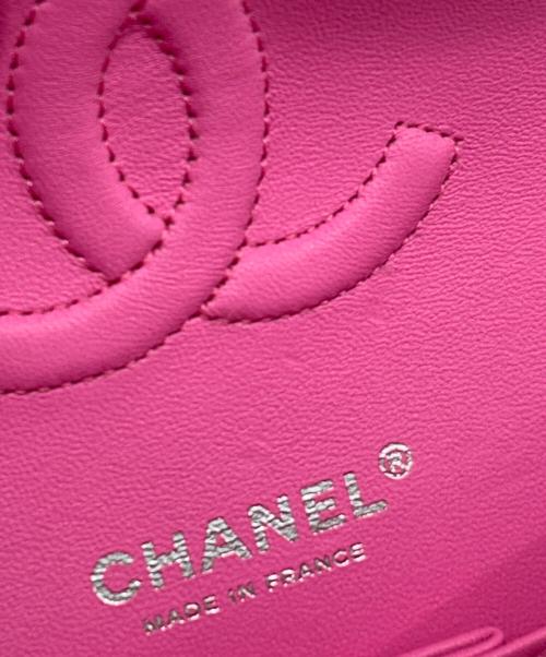 CHANEL（シャネル）CHANEL (シャネル) マトラッセ25　Wフラップチェーンショルダーバッグ ピンク サイズ:25の古着・服飾アイテム
