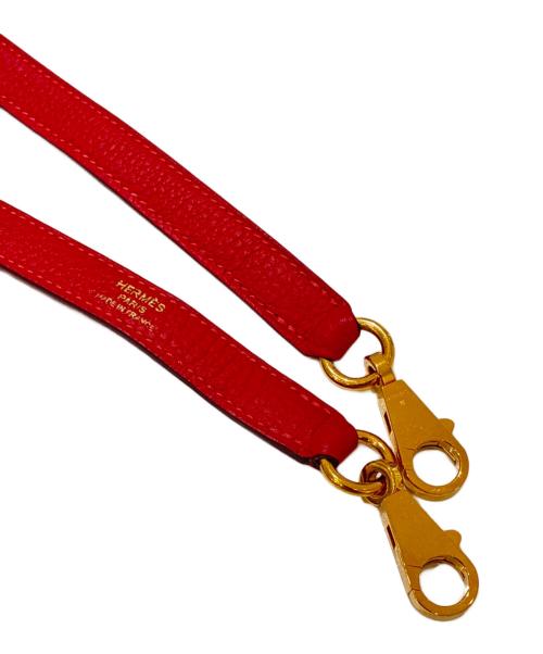 HERMES（エルメス）HERMES (エルメス) ケリー25/内縫い/ゴールド金具/ルージュビヴォワンヌ/トゴ/C刻印:2018年製 ルージュビヴォワンヌ サイズ:25の古着・服飾アイテム
