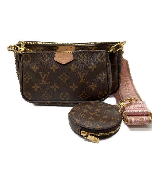 LOUIS VUITTON（ルイ ヴィトン）LOUIS VUITTON (ルイ ヴィトン) ミュルティ ポシェット アクセソワール ローズクレールの古着・服飾アイテム