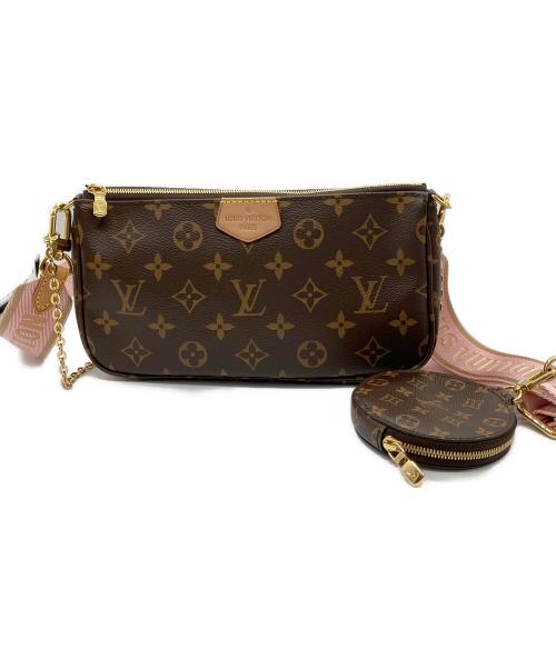 LOUIS VUITTON（ルイ ヴィトン）LOUIS VUITTON (ルイ ヴィトン) ミュルティ ポシェット アクセソワール ローズクレールの古着・服飾アイテム