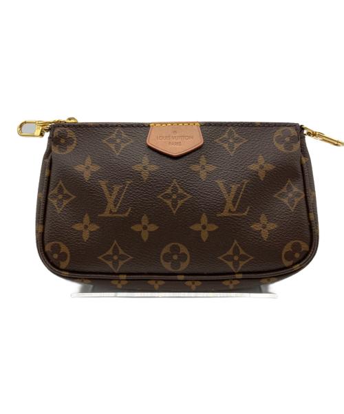 LOUIS VUITTON（ルイ ヴィトン）LOUIS VUITTON (ルイ ヴィトン) ミュルティ ポシェット アクセソワール ローズクレールの古着・服飾アイテム