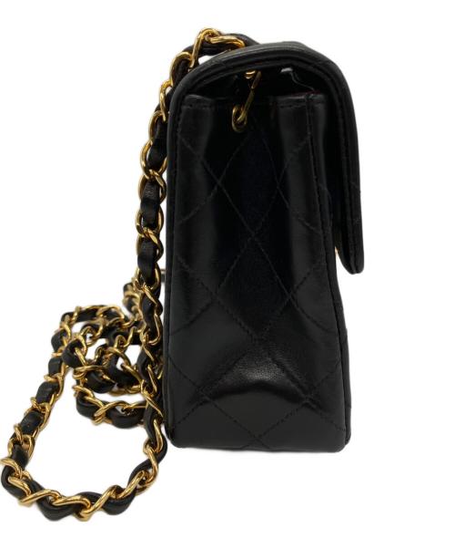 CHANEL（シャネル）CHANEL (シャネル) ミニマトラッセ チェーンショルダーバッグ ブラックの古着・服飾アイテム