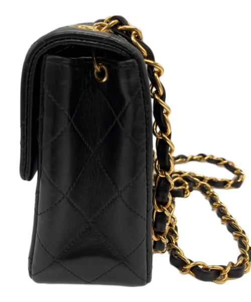 CHANEL（シャネル）CHANEL (シャネル) ミニマトラッセ チェーンショルダーバッグ ブラックの古着・服飾アイテム
