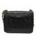 CHANEL (シャネル) ミニマトラッセ チェーンショルダーバッグ ブラック：450000円
