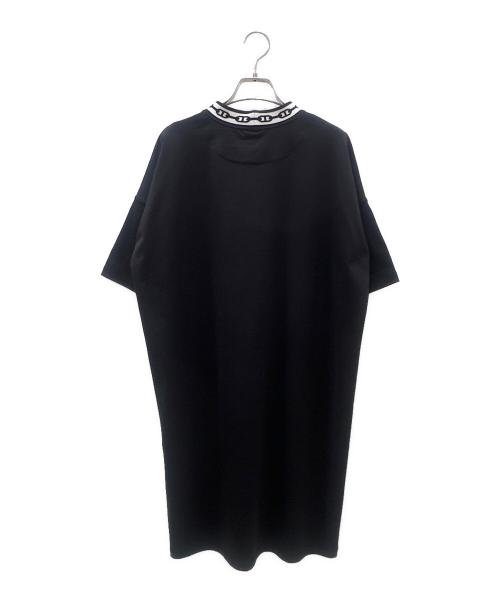 HERMES（エルメス）HERMES (エルメス) シェーヌダンクルワンピース ブラック サイズ:36の古着・服飾アイテム