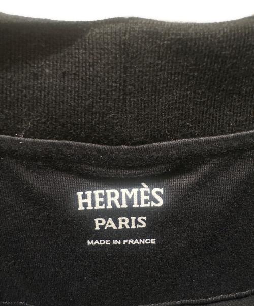 HERMES（エルメス）HERMES (エルメス) シェーヌダンクルワンピース ブラック サイズ:36の古着・服飾アイテム
