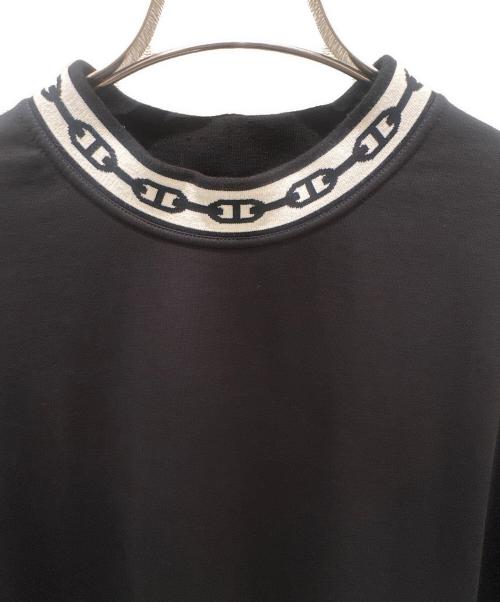 HERMES（エルメス）HERMES (エルメス) シェーヌダンクルワンピース ブラック サイズ:36の古着・服飾アイテム