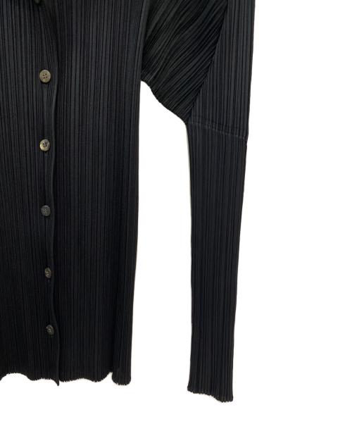 PLEATS PLEASE（プリーツプリーズ）PLEATS PLEASE (プリーツプリーズ) プリーツシャツ ブラック サイズ:3の古着・服飾アイテム
