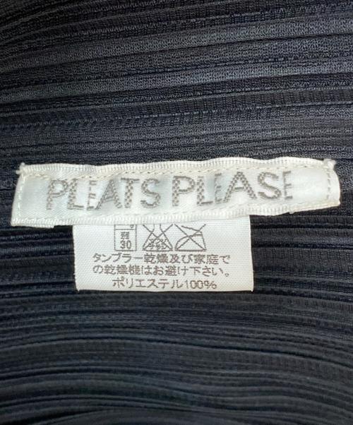 PLEATS PLEASE（プリーツプリーズ）PLEATS PLEASE (プリーツプリーズ) プリーツシャツ ブラック サイズ:3の古着・服飾アイテム