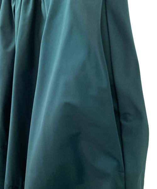 ENFOLD（エンフォルド）ENFOLD (エンフォルド) LAYERED BALLOON SKIRT グリーン サイズ:38の古着・服飾アイテム