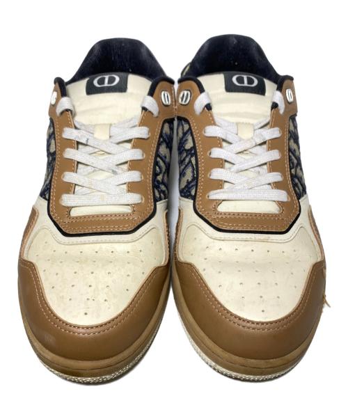Dior（ディオール）Dior (ディオール) オブリークスニーカー ベージュ サイズ:44の古着・服飾アイテム