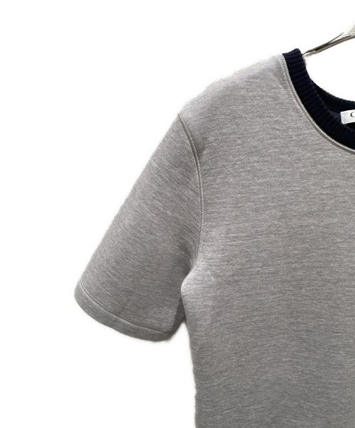 Christian Dior（クリスチャン ディオール）Christian Dior (クリスチャン ディオール) ペプラムスウェット グレー サイズ:38の古着・服飾アイテム
