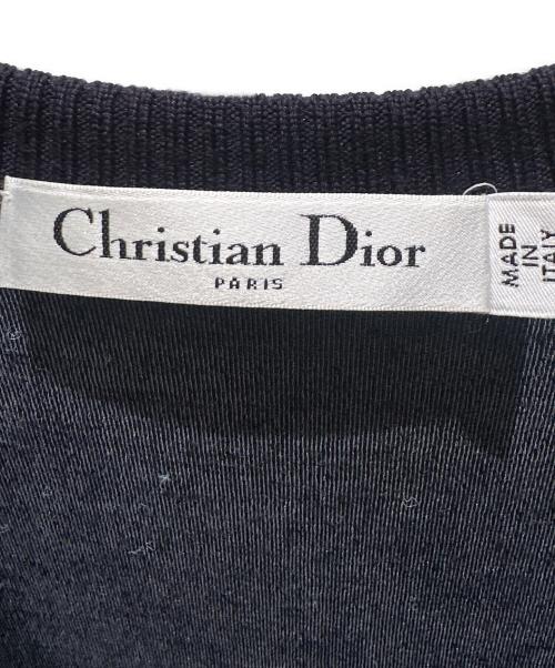 Christian Dior（クリスチャン ディオール）Christian Dior (クリスチャン ディオール) ペプラムスウェット グレー サイズ:38の古着・服飾アイテム
