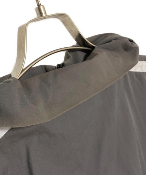 BALENCIAGA（バレンシアガ）BALENCIAGA (バレンシアガ) ロゴトラックジャケット グレー×ネイビー サイズ:40の古着・服飾アイテム