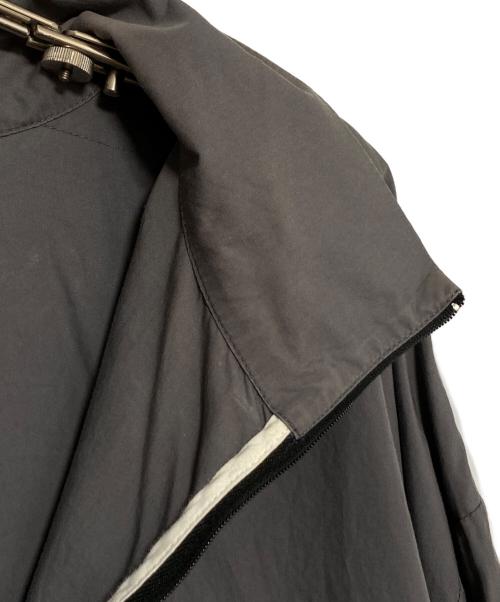 BALENCIAGA（バレンシアガ）BALENCIAGA (バレンシアガ) ロゴトラックジャケット グレー×ネイビー サイズ:40の古着・服飾アイテム