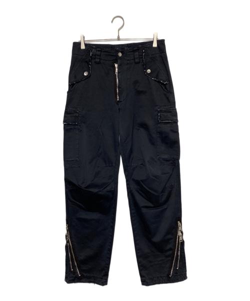 DOLCE & GABBANA（ドルチェ＆ガッバーナ）DOLCE & GABBANA (ドルチェ＆ガッバーナ) カーゴパンツ ネイビー サイズ:44の古着・服飾アイテム