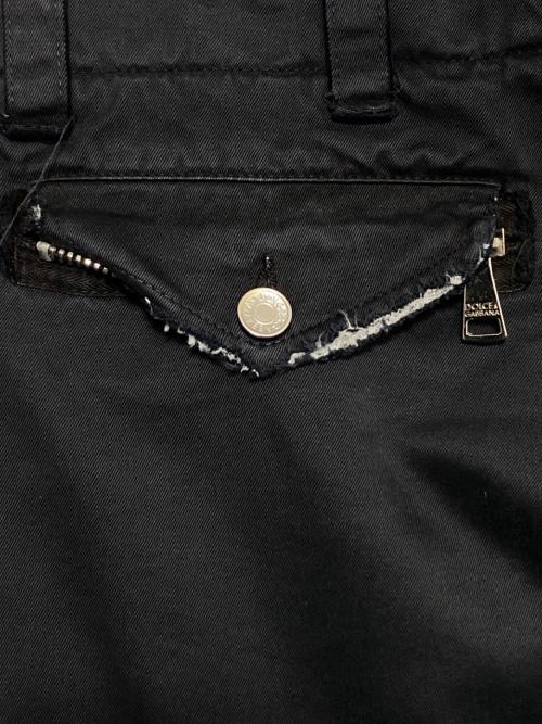 DOLCE & GABBANA（ドルチェ＆ガッバーナ）DOLCE & GABBANA (ドルチェ＆ガッバーナ) カーゴパンツ ネイビー サイズ:44の古着・服飾アイテム