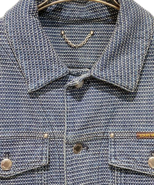 LOUIS VUITTON（ルイ ヴィトン）LOUIS VUITTON (ルイ ヴィトン) 13AW トラッカージャケット ネイビー サイズ:48の古着・服飾アイテム