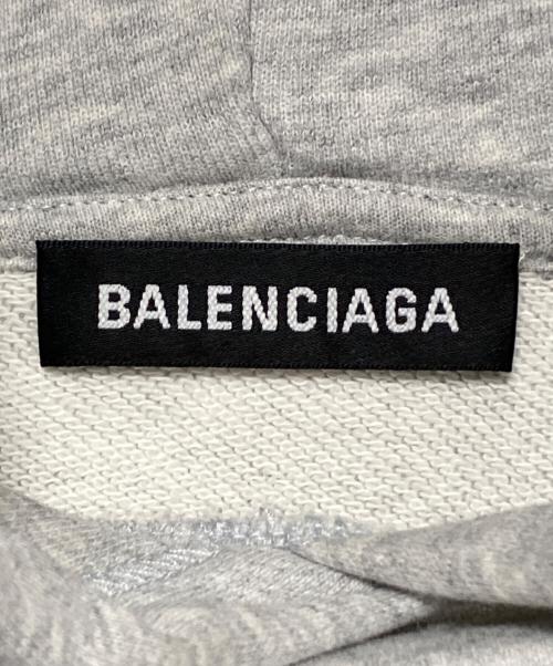 BALENCIAGA（バレンシアガ）BALENCIAGA (バレンシアガ) バックロゴパーカー グレー サイズ:Sの古着・服飾アイテム