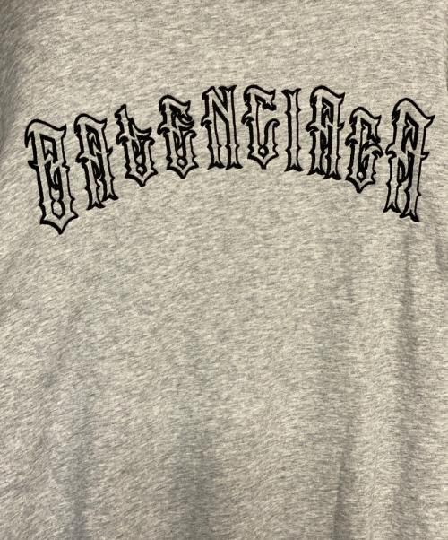 BALENCIAGA（バレンシアガ）BALENCIAGA (バレンシアガ) バックロゴパーカー グレー サイズ:Sの古着・服飾アイテム
