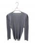 ISSEY MIYAKE (イッセイミヤケ) プリーツカットソー グレーブルー サイズ:M：18000円