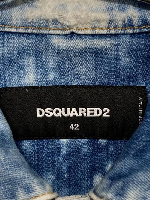 DSQUARED2（ディースクエアード）DSQUARED2 (ディースクエアード) デニムジャケット サイズ:42の古着・服飾アイテム