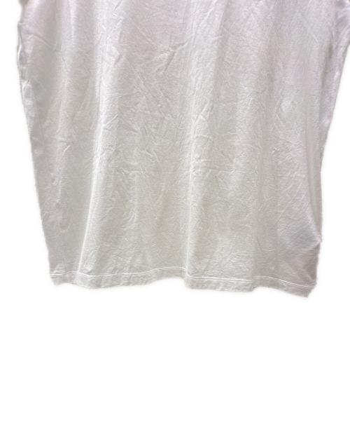 MONCLER（モンクレール）MONCLER (モンクレール) ワッペンロゴTシャツ ホワイト サイズ:Lの古着・服飾アイテム