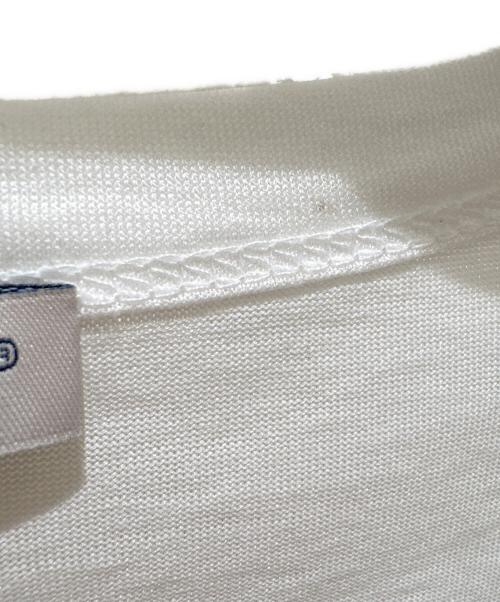 MONCLER（モンクレール）MONCLER (モンクレール) ワッペンロゴTシャツ ホワイト サイズ:Lの古着・服飾アイテム