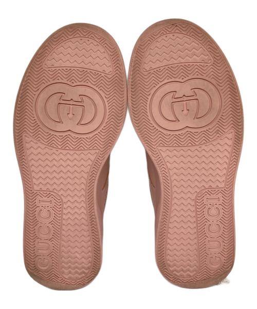 GUCCI（グッチ）GUCCI (グッチ) GGスニーカー ピンク サイズ:37の古着・服飾アイテム