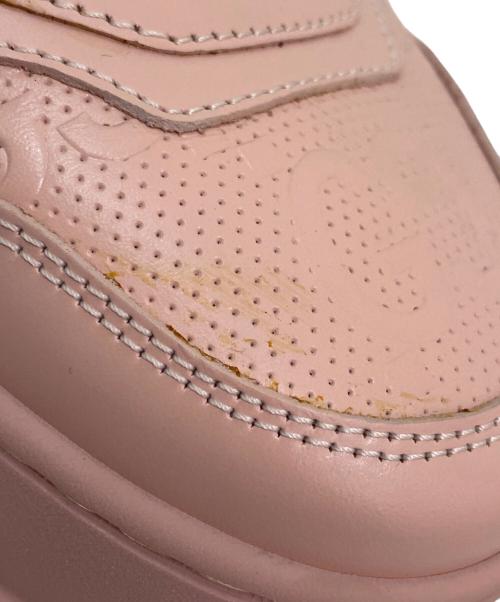 GUCCI（グッチ）GUCCI (グッチ) GGスニーカー ピンク サイズ:37の古着・服飾アイテム