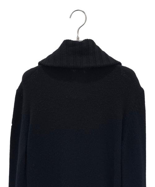 MONCLER（モンクレール）MONCLER (モンクレール) ニット切替ダウンジャケット ブラック サイズ:Lの古着・服飾アイテム