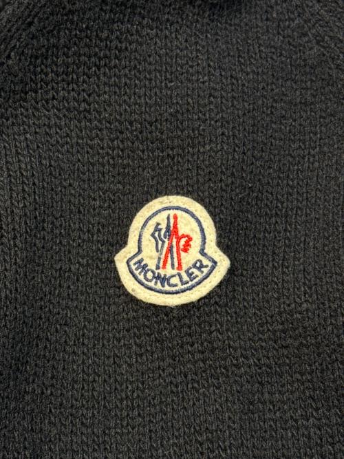 MONCLER（モンクレール）MONCLER (モンクレール) ニット切替ダウンジャケット ブラック サイズ:Lの古着・服飾アイテム