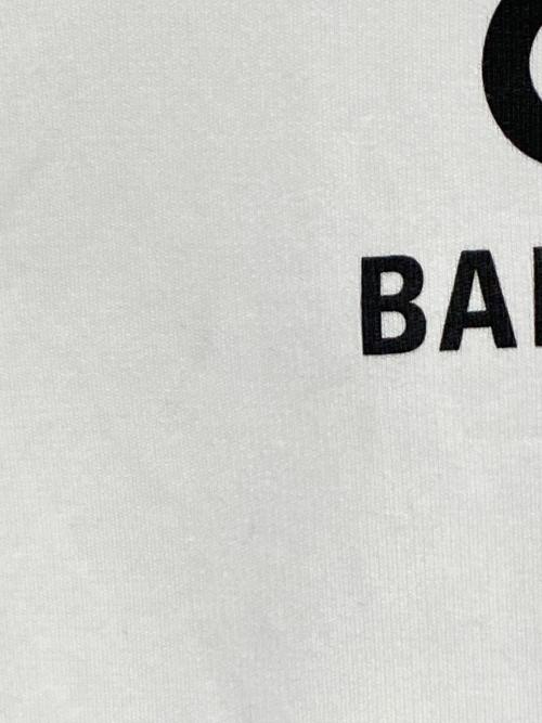 BALENCIAGA（バレンシアガ）BALENCIAGA (バレンシアガ) ロゴパーカー ホワイト サイズ:Mの古着・服飾アイテム