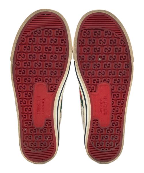 GUCCI（グッチ）GUCCI (グッチ) Gucci Tennis 1977 Canvas High Top/テニス 1977 ベージュ サイズ:38の古着・服飾アイテム