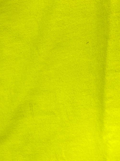 VETEMENTS（ヴェトモン）VETEMENTS (ヴェトモン) BARCODE PATCH LOGO PRINT TEE イエロー サイズ:Mの古着・服飾アイテム