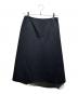 HERMES（エルメス）の古着「カシミヤ混ダブルフェイススカート」｜ブラック