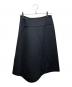 HERMES (エルメス) カシミヤ混ダブルフェイススカート ブラック サイズ:34：45000円