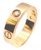 Cartierカルティエ）の古着「Love Ring 3P Diamonds ラブリング ハーフダイヤ」