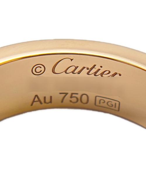 Cartier（カルティエ）Cartier (カルティエ) Love Ring 3P Diamonds ラブリング ハーフダイヤ サイズ:57/17号の古着・服飾アイテム