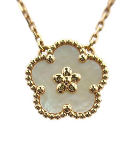VAN CLEEF & ARPELS（ヴァンクリーフ＆アーペル）VAN CLEEF & ARPELS (ヴァンクリーフ＆アーペル) Lucky Spring Pendant Plum Blossom ラッキースプリング プラムブロッサムネックレス サイズ:ラッキーの古着・服飾アイテム