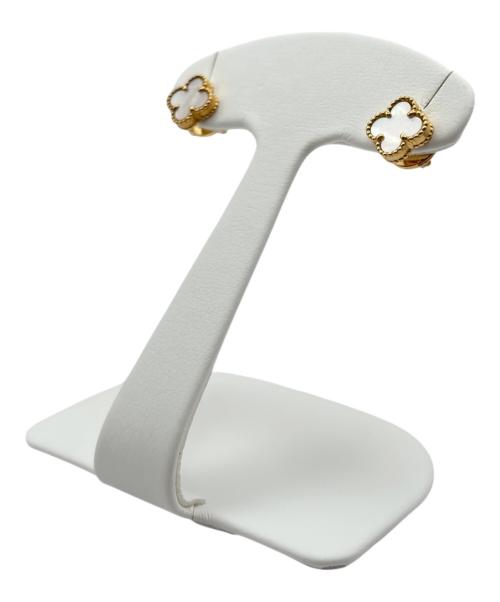 VAN CLEEF & ARPELS（ヴァンクリーフ＆アーペル）VAN CLEEF & ARPELS (ヴァンクリーフ＆アーペル) Sweet Alhambra Earring スウィートアルハンブラ ホワイトシェルピアス VCARA44800 サイズ:スウィートの古着・服飾アイテム