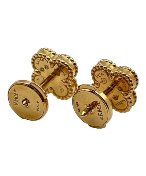 VAN CLEEF & ARPELS（ヴァンクリーフ＆アーペル）VAN CLEEF & ARPELS (ヴァンクリーフ＆アーペル) Sweet Alhambra Earring スウィートアルハンブラ ホワイトシェルピアス VCARA44800 サイズ:スウィートの古着・服飾アイテム
