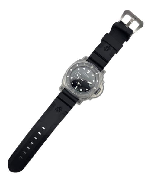PANERAI（パネライ）PANERAI Submersible Quarantaquattro E-Steel Grigio Roccia/サブマーシブル クアランタクアトロ グリジオ・ロッチャ/Ref:PAM01288/44mm 黒文字盤の古着・服飾アイテム