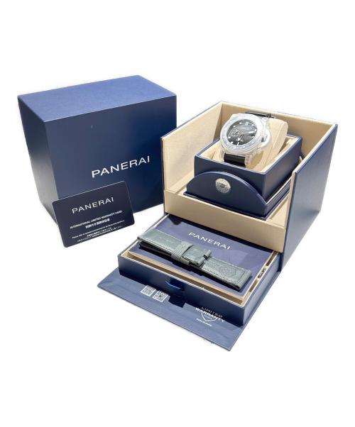 PANERAI（パネライ）PANERAI Submersible Quarantaquattro E-Steel Grigio Roccia/サブマーシブル クアランタクアトロ グリジオ・ロッチャ/Ref:PAM01288/44mm 黒文字盤の古着・服飾アイテム
