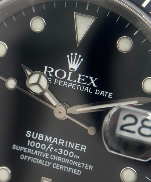 ROLEX（ロレックス）ROLEX (ロレックス) Submariner Date サブマリーナデイト Ref:16610 黒文字盤 サイズ:40mm/17.0cmの古着・服飾アイテム