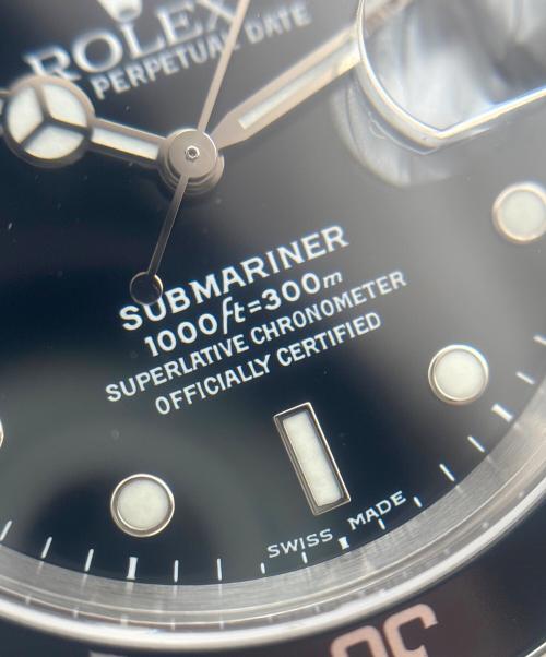 ROLEX（ロレックス）ROLEX (ロレックス) Submariner Date サブマリーナデイト Ref:16610 黒文字盤 サイズ:40mm/17.0cmの古着・服飾アイテム