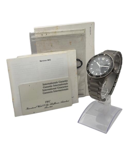 IWC（アイダブリューシー）IWC (アイダブリューシー) GST Aquatimer GSTアクアマスター Ref:IW353601 黒文字盤 サイズ:42mm/19cmの古着・服飾アイテム