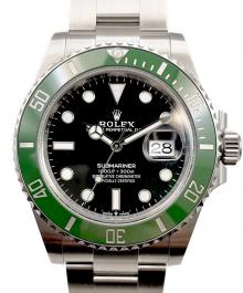 ROLEX（ロレックス）の古着「Green Submariner Date グリーン サブマリーナ デイト Ref.126610LV 41mm 緑サブ」｜ブラック